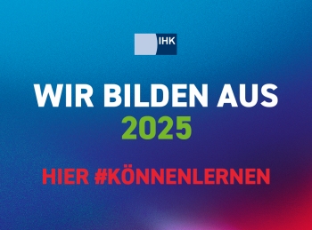 Label Wir bilden aus 2025 - 